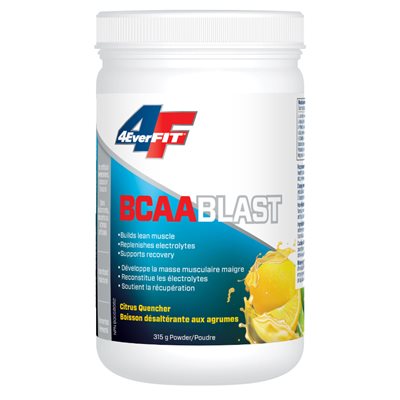 4everfit BCAA Blast - Matrice d'électrolytes avancée - Boisson désaltérante aux agrumes 4everfit BCAA Blast - Matrice d'électrolytes avancée - Boisson désaltérante aux agrumes
