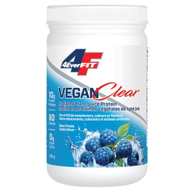 4EVERFIT 100% Vegan Clear Protein – Gelée bleue 500g 4EVERFIT 100% Vegan Clear Protein – Gelée bleue 500g
