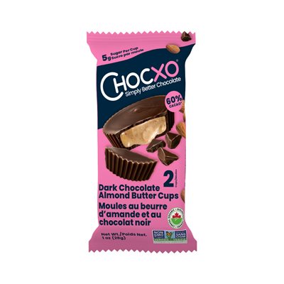 Chocxo Moules Beurre D'Amande Chocolat Noir Bio 28g Chocxo Moules Beurre D'Amande Chocolat Noir Bio 28g