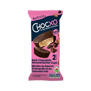 Chocxo Moules Beurre D'Amande Chocolat Noir Bio 28g