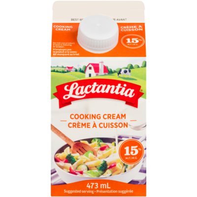 Lactantia Cooking Cream 15% M.F. 473 ml 