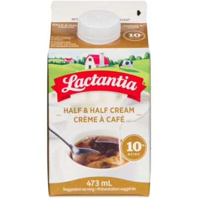Lactantia Créme à Café 10% M.G. 473 ml Lactantia Créme à Café 10% M.G. 473 ml