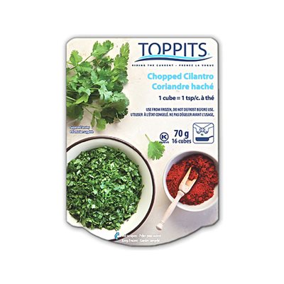 Toppits Cubes Aromatiques Pop Herbs à la Coriandre Toppits Cubes Aromatiques Pop Herbs à la Coriandre