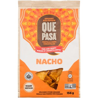 Que Pasa Croustilles Chia Quinoa Nacho Bio 156g Que Pasa Croustilles Chia Quinoa Nacho Bio 156g