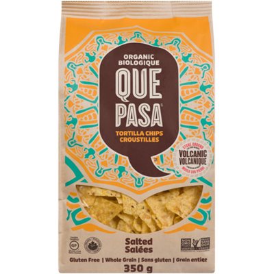 Que Pasa Croustilles De Mais Salees Bio 350g Que Pasa Croustilles De Mais Salees Bio 350g