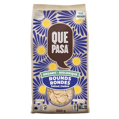 Que Pasa Croustilles De Mais Rondes Salées Bio 300g Que Pasa Croustilles De Mais Rondes Salées Bio 300g