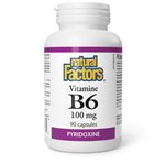 Natural Factors Vitamine B6  100 mg  90 capsules