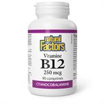 Natural Factors Vitamin B12  250 mcg  90 Tablets