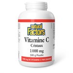 Natural Factors Vitamin C Crystals  1000 mg  500 g Powder