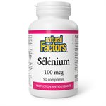 Natural Factors Sélénium  100 mcg  90 comprimés