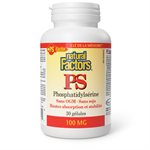 Natural Factors PS Phosphatidylsérine  100 mg  30 gélules
