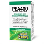 Natural Factors PEA400  Palmitoylethanolamide    90 Vegetarian Capsules