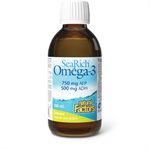Natural Factors Omega-3  750 mg EPA / 500 mg DHA  200 mL Liquid Coconut Lime