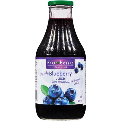 FRUTERRA JUS DE BLEUET 946ML FRUTERRA JUS DE BLEUET 946ML