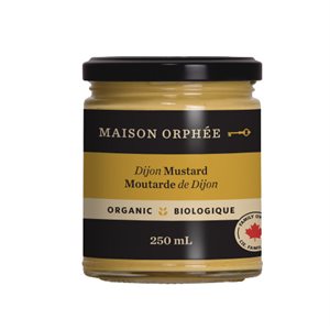 Maison Orphee Organic Dijon Mustard 250ml