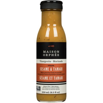 Maison Orphée Marinade Sésame et Tamari 250 ml Maison Orphée Marinade Sésame et Tamari 250 ml