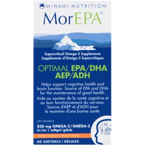 MorEPA Optimal EPA / DHA Softgels 60 count