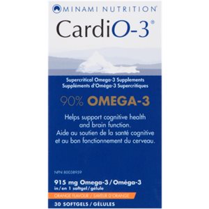 CardiO-3 90% Omega-3 Softgels 30UN