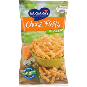 Barbara's Cheez Puffs Jalapeà±o 198 g