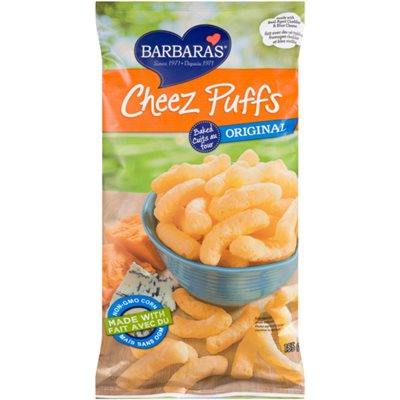 Barbara's Cheez Puffs Cuits au Four Original 155 g Barbara's Cheez Puffs Cuits au Four Original 155 g