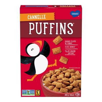 Barbaras Puffins Céréales Cannelle 283 g Barbaras Puffins Céréales Cannelle 283 g