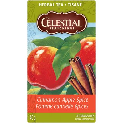 Celestial Seasonings Tisane Pomme Cannelle épices Celestial Seasonings Tisane Pomme Cannelle épices