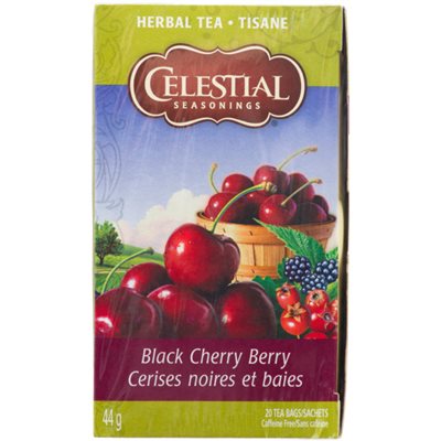 Celestial Seasonings Tisane Cerises noir et Baies Celestial Seasonings Tisane Cerises noir et Baies