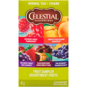 Celestial Seasonings Assorted Fruit Herbal Tea 20 Sachets