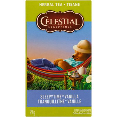 Celestial Seasonings Tisane TranquilliThé Vanille Celestial Seasonings Tisane TranquilliThé Vanille