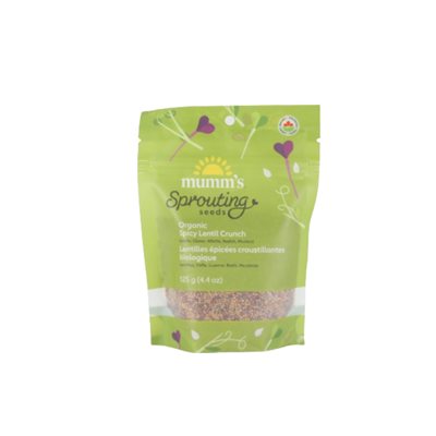 Mumms Lentilles Épicées Croustillantes Bio 125 g Mumms Lentilles Épicées Croustillantes Bio 125 g