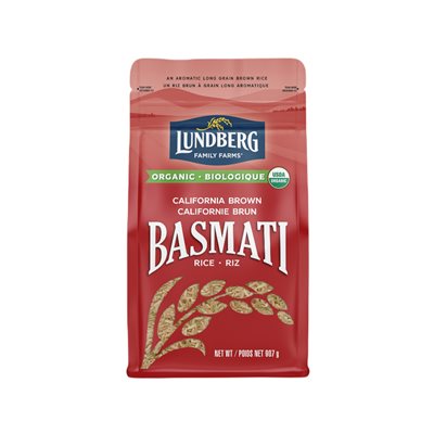 Lundberg Essences Riz Basmati Brun Biologique en Californie 907 g Lundberg Essences Riz Basmati Brun Biologique en Californie 907 g
