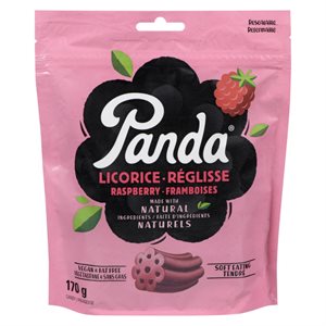 Panda Candy Raspberry Licorice 170 g 