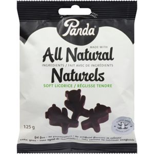 Panda Friandise Réglisse Tendre 125 g