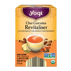 Yogi Tisane chai curcuma revitaliser 32g