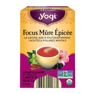 Yogi Thé focus de môre épicée 32g