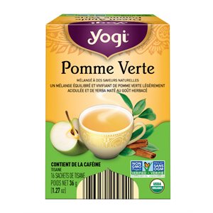 Yogi Tisane Bio Pomme Verte 36g
