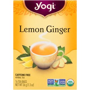 ORGANIC HERBAL TEA LEMON GINGER 36g