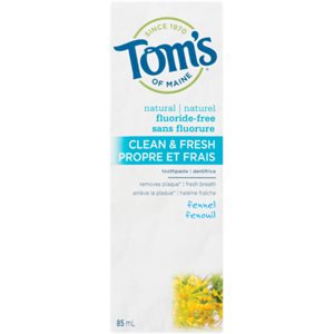 Tom's of Maine Clean & Fresh Fennel Toothpaste 85 ml 