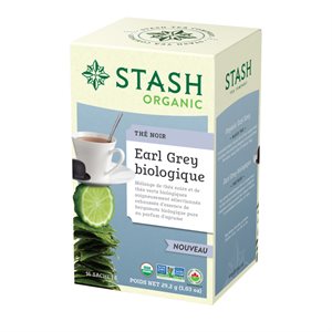 Stash Organic Earl Grey Black Tea 16sachets