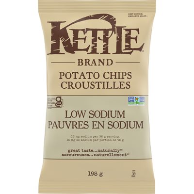 Kettle Croustilles pauvres en sodium Kettle Croustilles pauvres en sodium