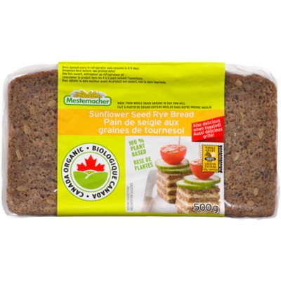Mestemacher Pain de Seigle aux Graines de Tournesol 500 g Mestemacher Pain de Seigle aux Graines de Tournesol 500 g