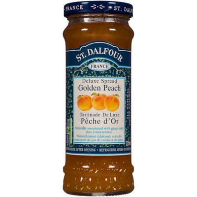 St. Dalfour Pêche d'Or Tartinade de Luxe 225 ml St. Dalfour Pêche d'Or Tartinade de Luxe 225 ml