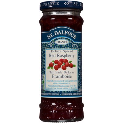 St. Dalfour Tartinade de Luxe Framboise Rouge 225 ml St. Dalfour Tartinade de Luxe Framboise Rouge 225 ml