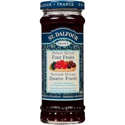 St. Dalfour Tartinade de Luxe Quatre Fruits 225 ml St. Dalfour Tartinade de Luxe Quatre Fruits 225 ml