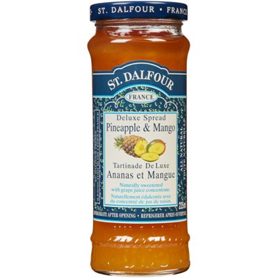 St. Dalfour Tartinade de Luxe Ananas & Mangue 225 ml St. Dalfour Tartinade de Luxe Ananas & Mangue 225 ml