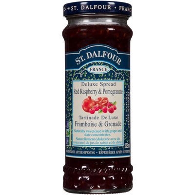 St. Dalfour Tartinade de Luxe Framboise & Grenade 225 ml St. Dalfour Tartinade de Luxe Framboise & Grenade 225 ml