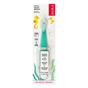Radius Totz Plus 3+ Silky Soft Toothbrush 1un.