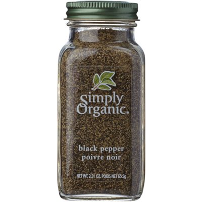 Simply Organic Poivre Noir 65.5 g Simply Organic Poivre Noir 65.5 g