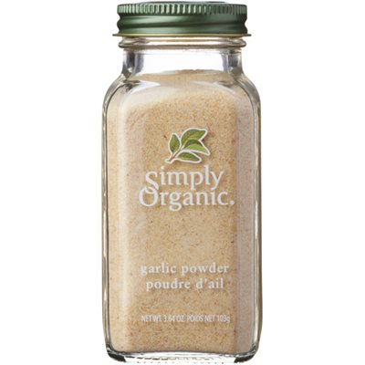 Simply Organic Poudre d'Ail 103 g Simply Organic Poudre d'Ail 103 g