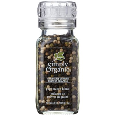 Simply Organic Mélange de Poivres en Grains 85 g Simply Organic Mélange de Poivres en Grains 85 g